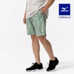 ミズノ公式 ハーフパンツ フロスティグリーン メンズ クリアランス トレーニングウェア