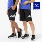  Mizuno официальный антибактериальный дезодорация /. грязный вязаный шорты черный Junior тренировка одежда 