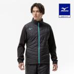 ミズノ公式  保温素材/吸湿発熱 テックフィルブレスサーモジャケット ブラック ユニセックス