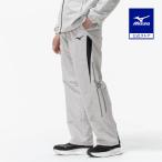 ショッピングブレスサーモ ミズノ公式  吸湿発熱 ブレスサーモウォーマーパンツ アロイグレー×ブラック メンズ