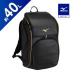  Mizuno официальный команда рюкзак PC с карманом 40L черный x Gold 