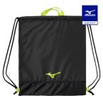  Mizuno официальный прачечная сумка черный × lime новый жизнь новый . период входить . движение . посещение школы Junior Kids ребенок 