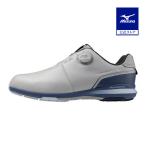  Mizuno официальный nek скользящий Energie боа Golf / водонепроницаемый мужской серый × свет темно-синий 