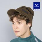  Mizuno официальный Golf одежда .. повышение температуры MIZUNO breath Thermo g лама lasM Logo вязаная шапка мокка Brown мужской 