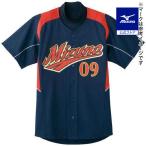  Mizuno официальный рубашка / открытый модель 2009 мир модель Junior темно-синий × красный × серый трубчатая обводка 