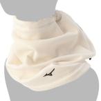  Mizuno официальный Golf одежда Pola Tec защита горла "neck warmer" "теплый" белый унисекс 