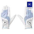  Mizuno официальный EFILe Phil перчатки / обе рука Golf белый × sax женский 