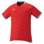  soft теннис бадминтон игра рубашка Mizuno официальный теннис ракетка спорт .. материалы солнечный cut красный бирюзовый белый клиренс 