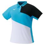  Mizuno официальный игра рубашка ракетка спорт женский голубой a высокий × белый клиренс 