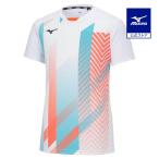  soft теннис бадминтон игра рубашка Mizuno официальный теннис ракетка спорт игра одежда MIZUNO мужской женский белый 