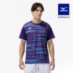  soft теннис бадминтон игра рубашка Mizuno официальный теннис ракетка спорт игра одежда MIZUNO мужской женский violet индиго 