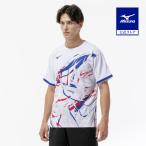  soft теннис бадминтон игра рубашка Mizuno официальный теннис ракетка спорт игра одежда MIZUNO мужской женский белый 