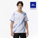  soft теннис бадминтон игра рубашка Mizuno официальный теннис ракетка спорт игра одежда MIZUNO мужской женский белый голубой 