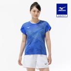  soft теннис бадминтон игра рубашка Mizuno официальный теннис ракетка спорт игра одежда MIZUNO женский Dazzlin g голубой 