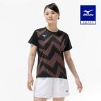  soft теннис бадминтон игра рубашка Mizuno официальный теннис ракетка спорт игра одежда MIZUNO женский черный 
