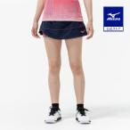  Mizuno официальный юбка внутренний есть ракетка спорт платье темно-синий женский 
