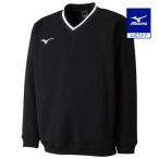  Mizuno официальный спортивная фуфайка толстый унисекс черный 