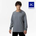  Mizuno официальный soft вязаный рубашка серый унисекс 