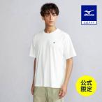 ミズノ公式 ミズノ直営店限定 モノグラムM Tシャツ ユニセックス ホワイト