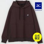 ミズノ公式  ミズノ直営店限定 モノグラムMポリエステルスパントパーカー ブラウン ユニセックス