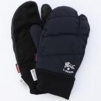 ミズノ公式  IL BISONTE/吸湿発熱 WINDSTOPPER プロダクト フィンガーパデットミトン ブラック ユニセックス