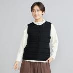 ショッピングブレスサーモ ミズノ公式  発熱素材 ブレスサーモ コンパクトダウンベスト レディース ブラック