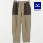 ミズノ公式  吸湿発熱 ブレスサーモコンプレッションウールニットパンツ ウルフベージュ メンズ