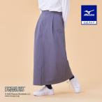  Mizuno официальный [PEANUTS] стрейч нейлон юбка pyu-ta- серый женский 