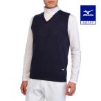  Mizuno официальный V шея вязаный лучший мужской глубокий темно-синий 