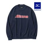  Mizuno официальный Golf одежда NEW VINTAGE GOLF MIZUNO Logo вырез лодочкой тренировочный темно-синий унисекс 