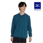  Mizuno официальный Golf одежда V шея тянуть over блузон унисекс чернила голубой 