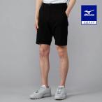 ミズノ公式 ゴルフウェア ストレッチハーフパンツ メンズ ブラック