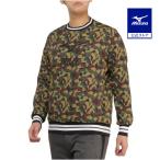  Mizuno официальный повышение температуры материалы breath Thermo двусторонний тянуть over мужской Brown камуфляж × серый клиренс 
