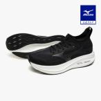 ミズノ公式 ミズノネオゼン ランニング ユニセックス ブラック×ホワイト