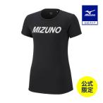 ミズノ公式 ミズノ直営店限定 ドライサイエンスストレッチTシャツ レディース ブラック クリアランス