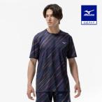  Mizuno официальный Quick dry графика футболка - navi мужской 