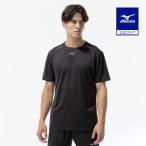  Mizuno официальный Quick dry Jaguar do футболка черный мужской 