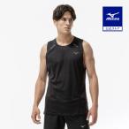  Mizuno официальный пот отделка вентиляция dry обвес поток майка черный мужской 