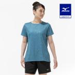  Mizuno официальный пот отделка вентиляция dry обвес поток графика футболка la-kspa- женский 