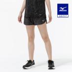  Mizuno официальный бег мульти- карман брюки графика 4 дюймовый черный женский 