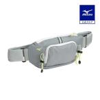  Mizuno официальный 2WAY поясная сумка серый x lime унисекс 