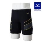  Mizuno официальный мягкий свет aqua фитнес для половина леггинсы цельный cup есть черный X желтый мужской 