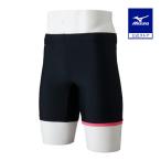  Mizuno официальный aqua фитнес для половина леггинсы цельный cup есть черный x коралл мужской 