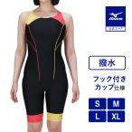  Mizuno официальный Stroke ONE/ водоотталкивающий aqua фитнес для все в одном черный × желтый × красный женский 