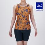  Mizuno официальный aqua фитнес для separe-tsu сорван трудно кромка резина есть orange женский 