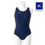  Mizuno официальный One-piece женский темно-синий × лиловый 