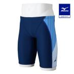  Mizuno официальный .. тренировка для половина леггинсы мужской темно-синий × голубой клиренс 
