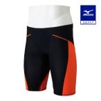  Mizuno официальный GX*SONIC LITE.. для половина леггинсы черный × orange мужской 