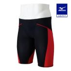  Mizuno официальный GX*SONIC LITE.. для половина леггинсы черный × красный мужской 