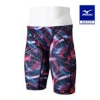  Mizuno официальный ST Graphic.. тренировка для mi половина леггинсы черный × красный мужской 